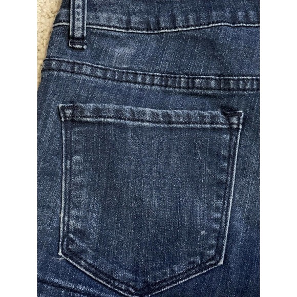 Womens Jean Shorts Size 26 Stretch Mom Denim 9" Rise EUC Forever 21 - Picture 10 of 12